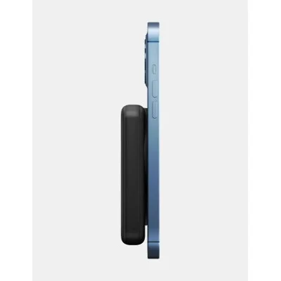 ENERGEA MAGPAC LITHE 10000mAh Ultra SLIM MAGNETIC FAST WIRELESS USB-C PD20W POWERBANK WITH BUILY-IN VIDEO STAND -BLACK